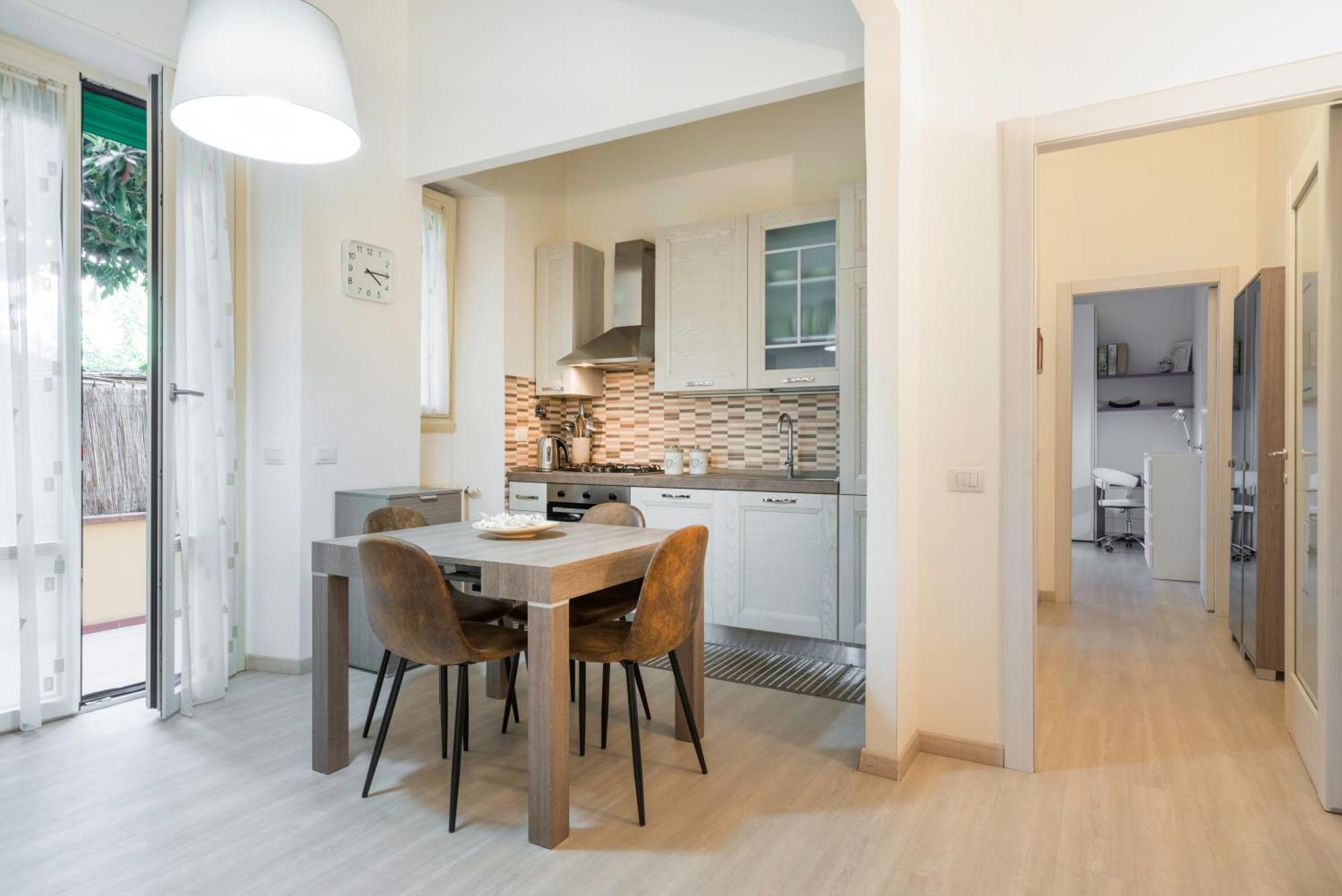 Appartamento Incantevole Con Patio Florencia Exterior foto